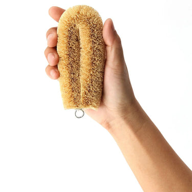 Kamenoko Tawashi Palm Long Scrub Brush