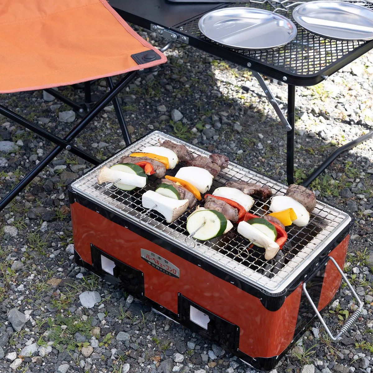 Kinka Rectangular Charcoal Konro Barbecue Grill
