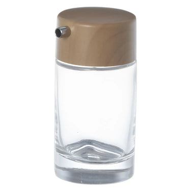 M-Taka Glass Sauce Dispenser Wood-Grain