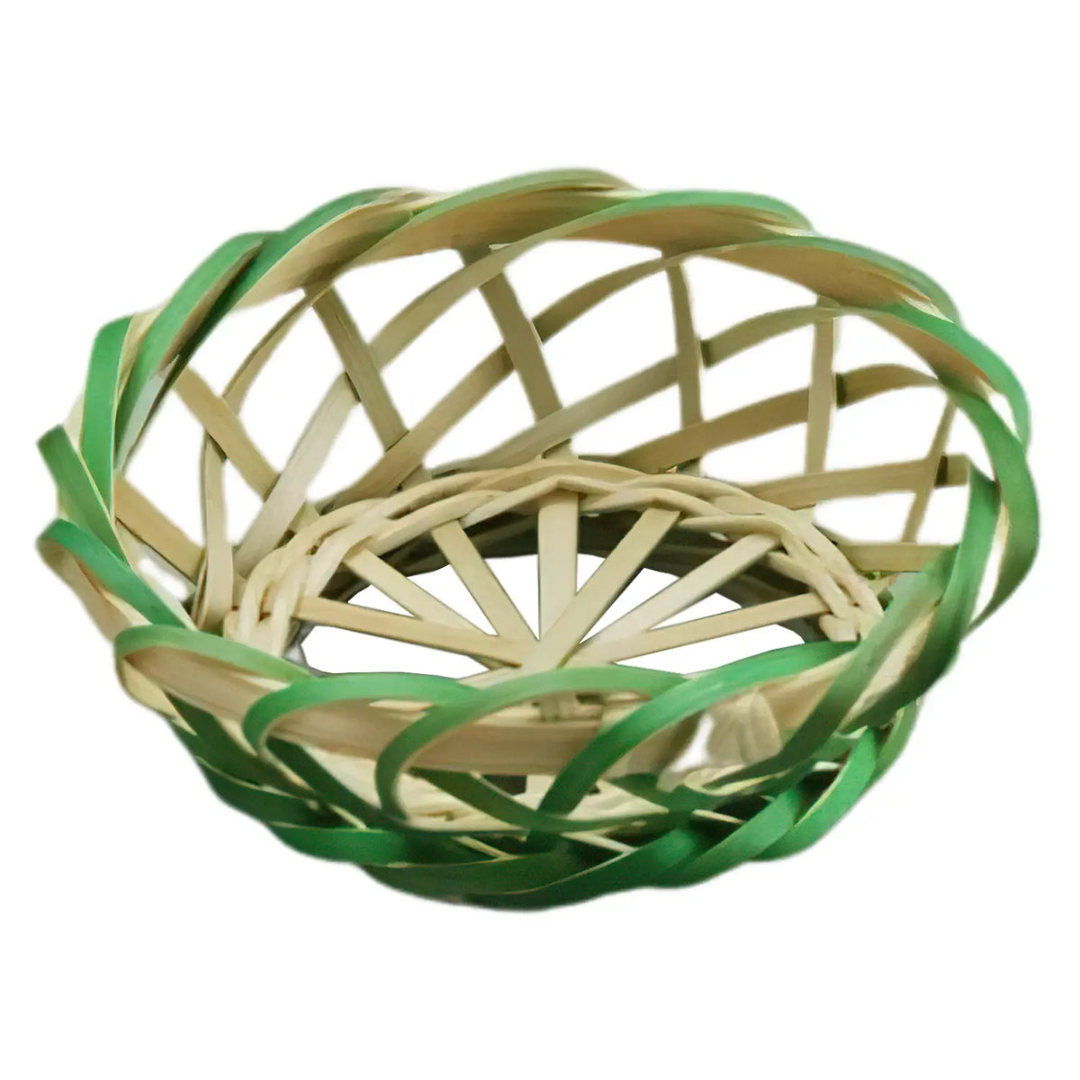 MANYO Bamboo Small Serving Basket Kiku
