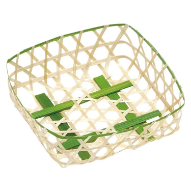 Manyo Bamboo Small Serving Basket Square