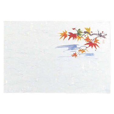 MIN Senju Washi Paper Placemat Momiji 100 Sheets
