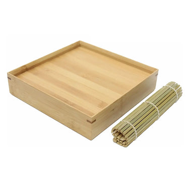 Manyo Bamboo Square Soba Serving Box
