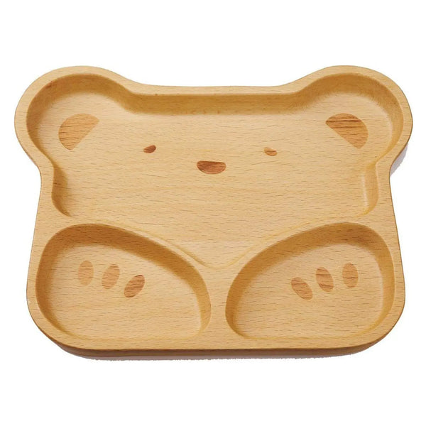 Marujyu Beechwood Plate Bear