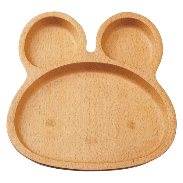 Marujyu Beechwood Plate Rabbit