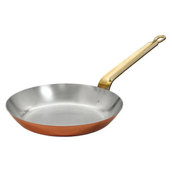 Marushin Douki Tin-Lined Copper Frying Pan