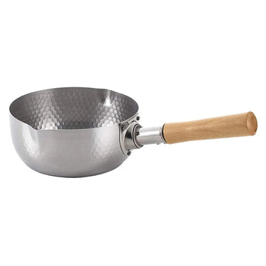 Maruyama Giken Kourikka Stainless Steel Induction Yukihira Saucepan