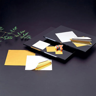 Min PET Film Gold & Silver Food Serving Sheet