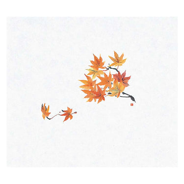 Min Paper Moisture-Retaining Food Serving Sheet Maple Leaf 100-Count
