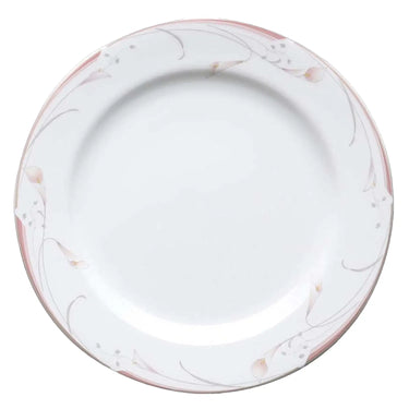 Miyawo Flower Pink Reinforced Porcelain Plate