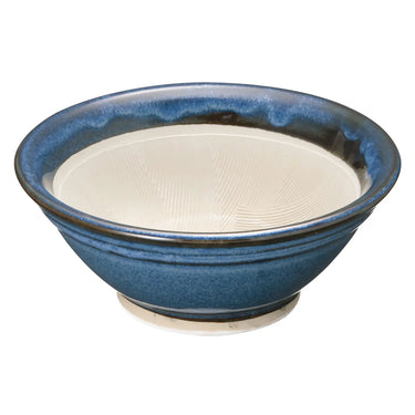 Motoshige Iwami Ware Porcelain Suribachi Mortar Blue