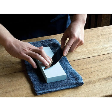 Naniwa Ceramic Super Sharpening Stone with Flattening Stone