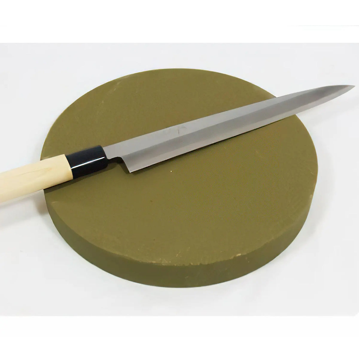 NANIWA Round Sharpening Stone for Long Knives