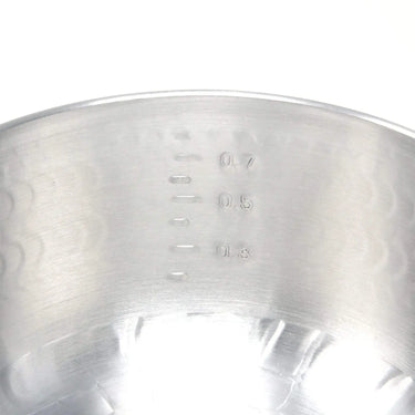 Nakao-Alumi Aluminum Yukihira Saucepan with Scale