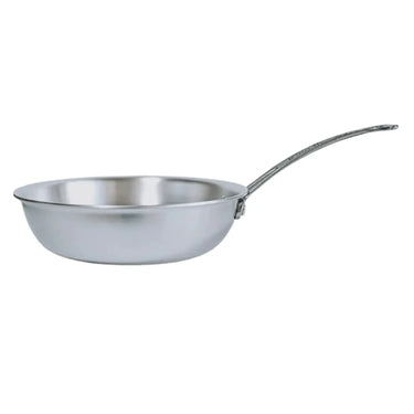 Nakao-Alumi King Flon Stainless Steel Induction Deep Frying Pan