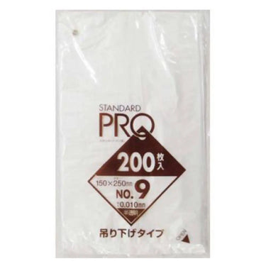 Nippon Sanipak HDPE Hanging Poly Bags 200-Count