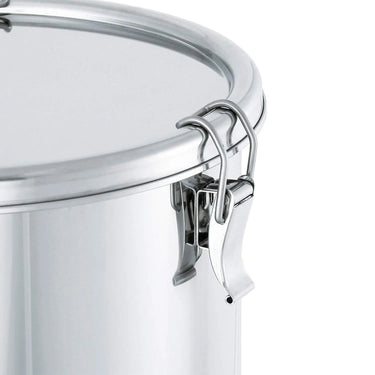 Nitto Kinzoku Stainless Steel Nestable Airtight Food Container with Handles