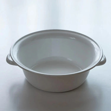 Noda Horo Enamel Wash Basin with Handles