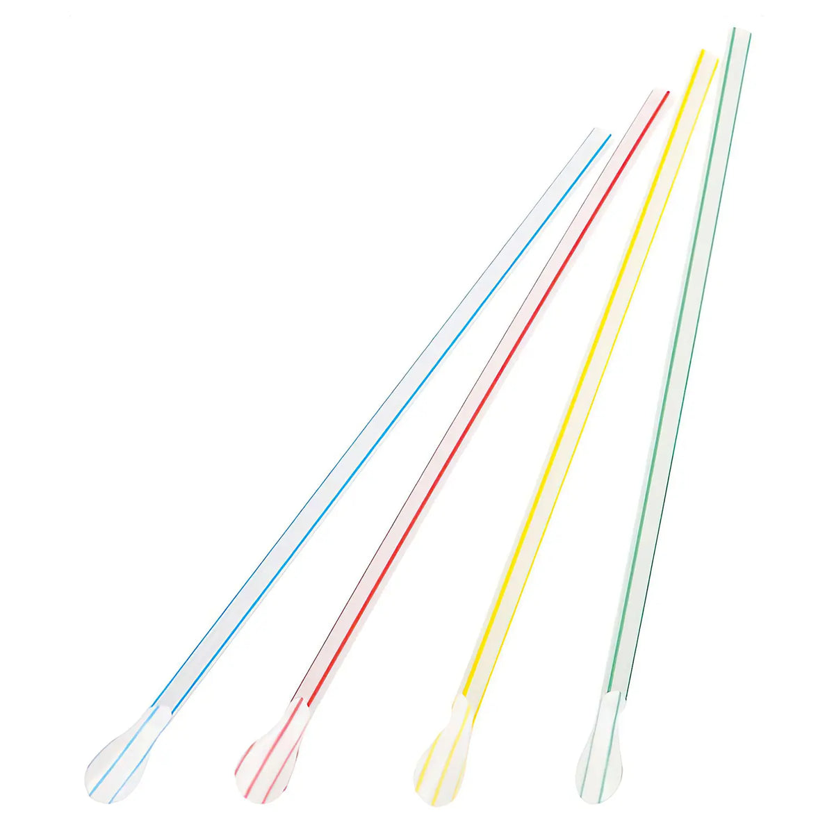 OZAX Polypropylene Spoon Straw 500 Sticks