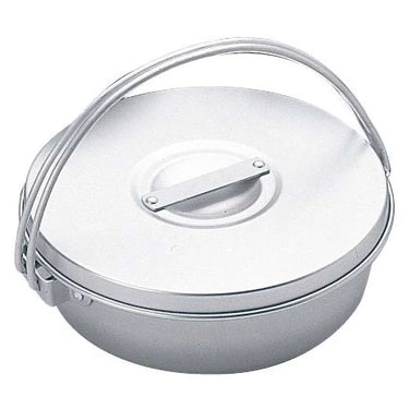 Ooi Metals Silver Anodized Aluminum Compact Capacity Food Container