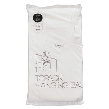 Ozax Hanging Poly Bags 500-Count