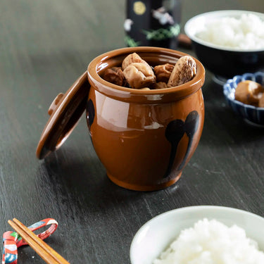 Yamagen Tokoname Pottery Kame Storage Jar