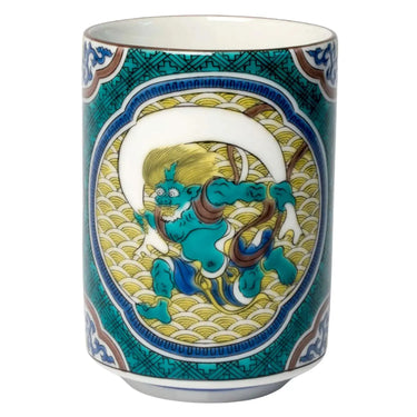 Seikou Jidaiga Kutani Porcelain Yunomi Teacup Yoshidaya
