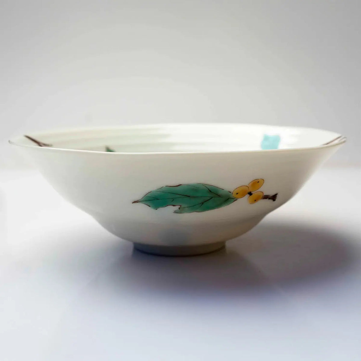 SEIKOU Kutani Porcelain Bowl Mejiro 16.5cm