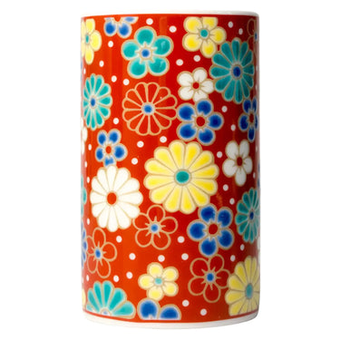 Seikou Kutani Porcelain Cup Umekiku