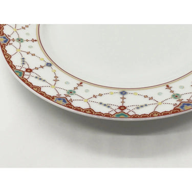 Seikou Kutani Porcelain Dessert Plate Yorakumon