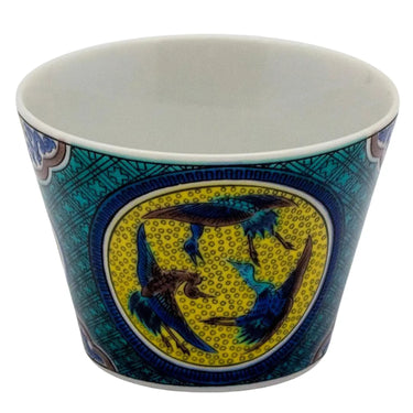 Seikou Kutani Porcelain Guinomi Sake Cup Yoshidaya