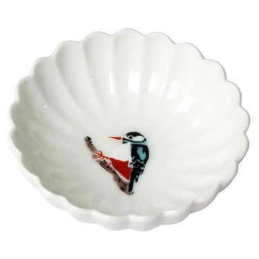 Seikou Kutani Porcelain Koduke Tiny Bowl Akagera