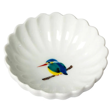 Seikou Kutani Porcelain Koduke Tiny Bowl Kawasemi