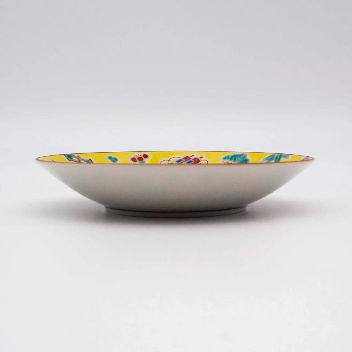SEIKOU Kutani Porcelain Plate Kikouchi 15.5cm