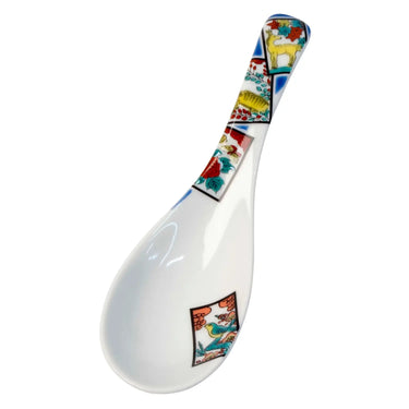 Seikou Kutani Porcelain Renge Spoon Inoshikacho