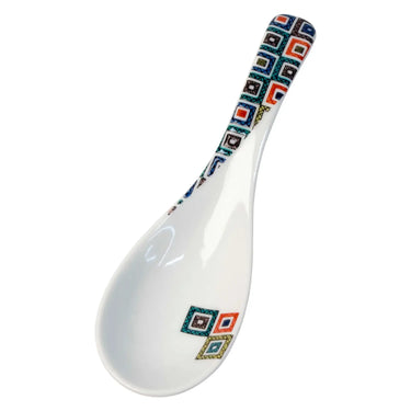Seikou Kutani Porcelain Renge Spoon Ishidatami