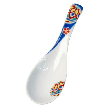 Seikou Kutani Porcelain Renge Spoon Temari