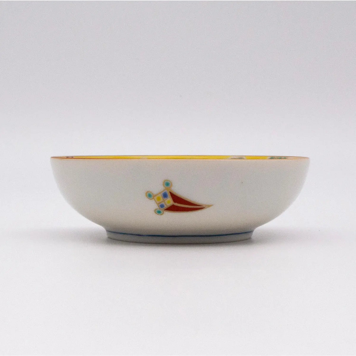 SEIKOU Kutani Porcelain Small Bowl Kikouchi 12.2cm