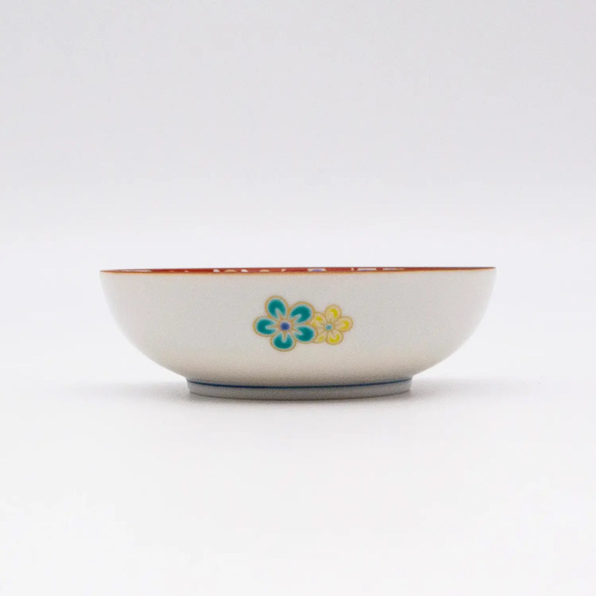 SEIKOU Kutani Porcelain Small Bowl Umekiku 12.2cm