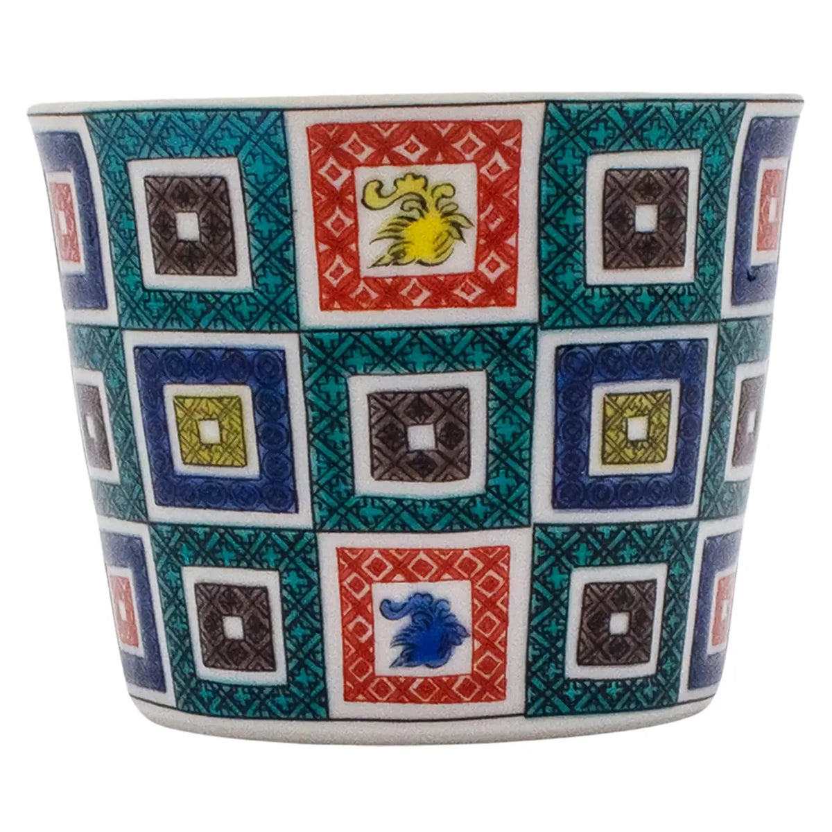 SEIKOU Kutani Porcelain Soba Choko Cup Ishidatami