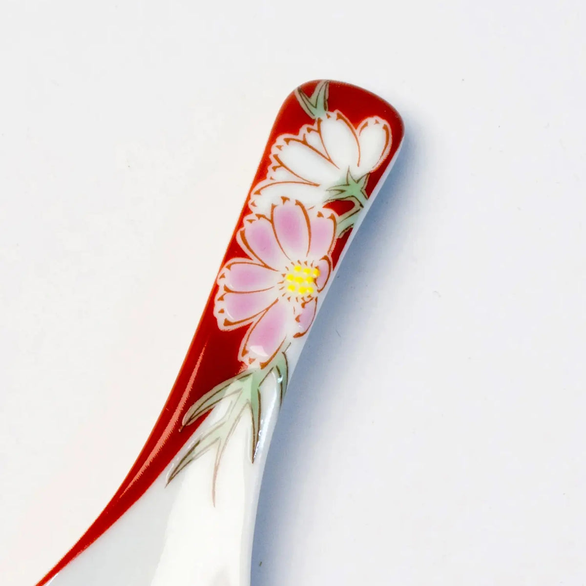 SEIKOU SHIKI-NO-HANA Kutani Porcelain Renge Spoon 5 pcs
