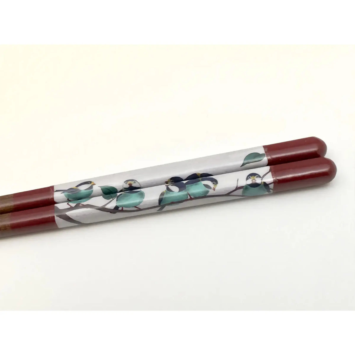 SEIKOU Wakasa Lacquered Natural Wood Chopsticks 21cm Red Yamagara