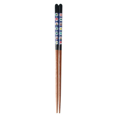 Seikou Wakasa Lacquered Natural Wood Chopsticks Marumon-Houmon