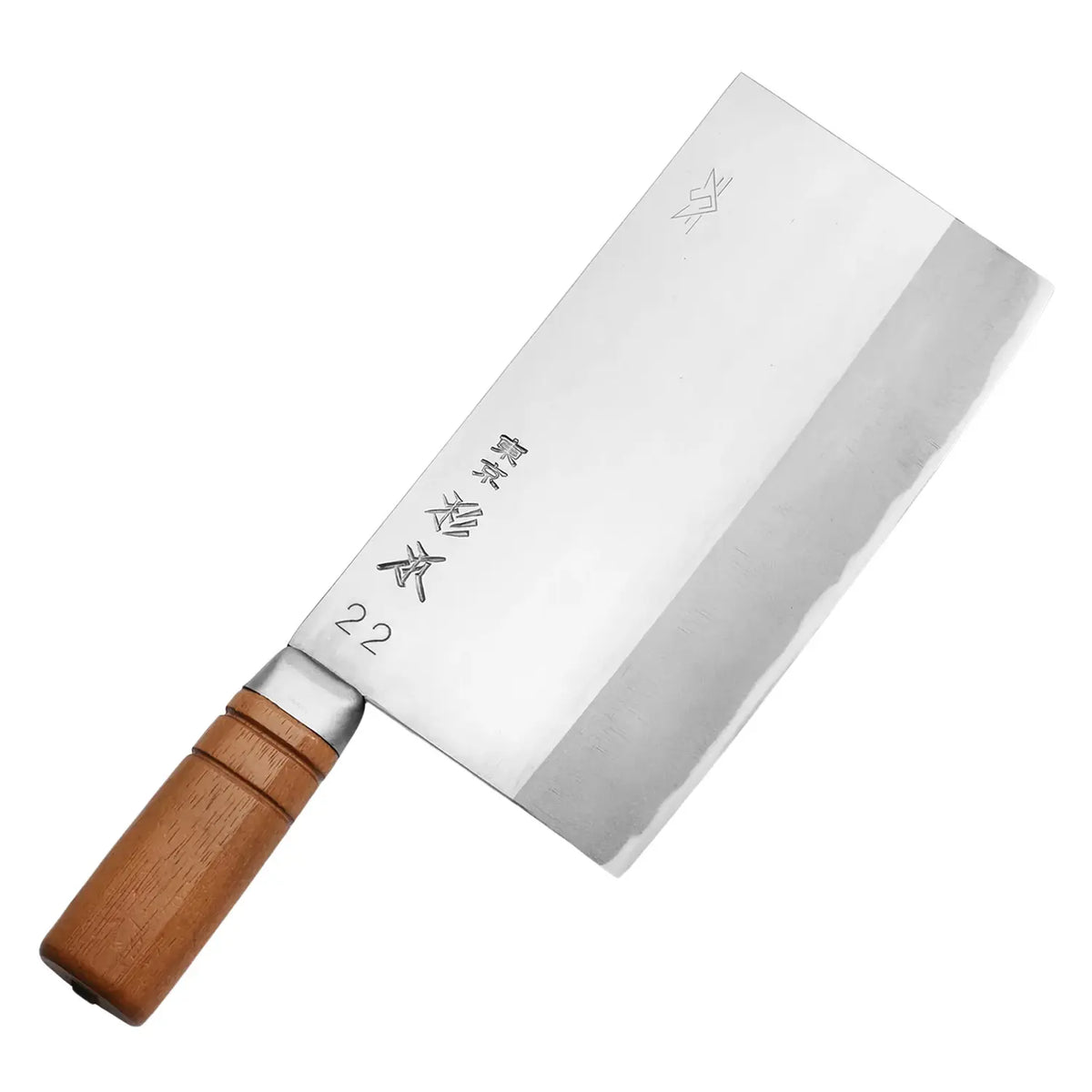SUGIMOTO Shirogami Carbon Steel Chinese Cleaver Extra Thick Blade