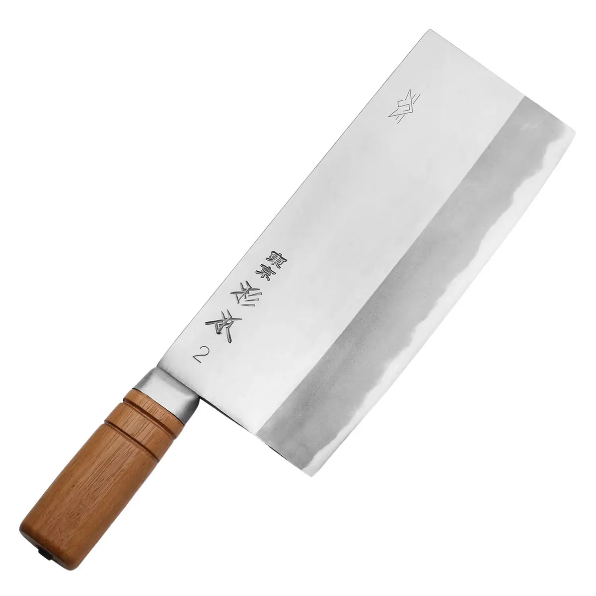SUGIMOTO Shirogami Carbon Steel Chinese Cleaver Medium Thick Blade
