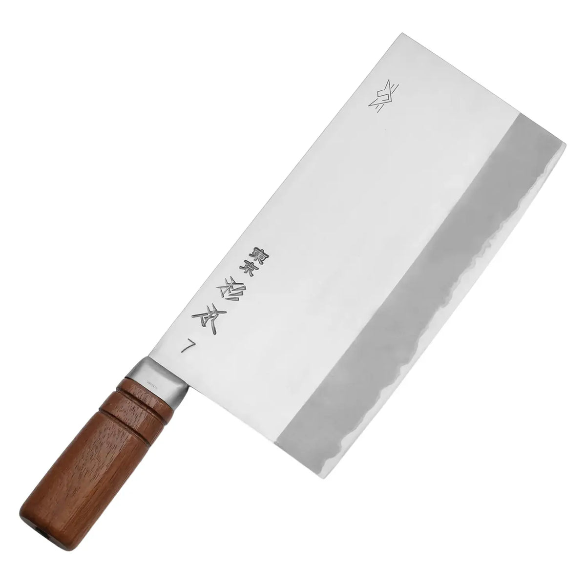 SUGIMOTO Shirogami Carbon Steel Chinese Cleaver Medium Thick Blade