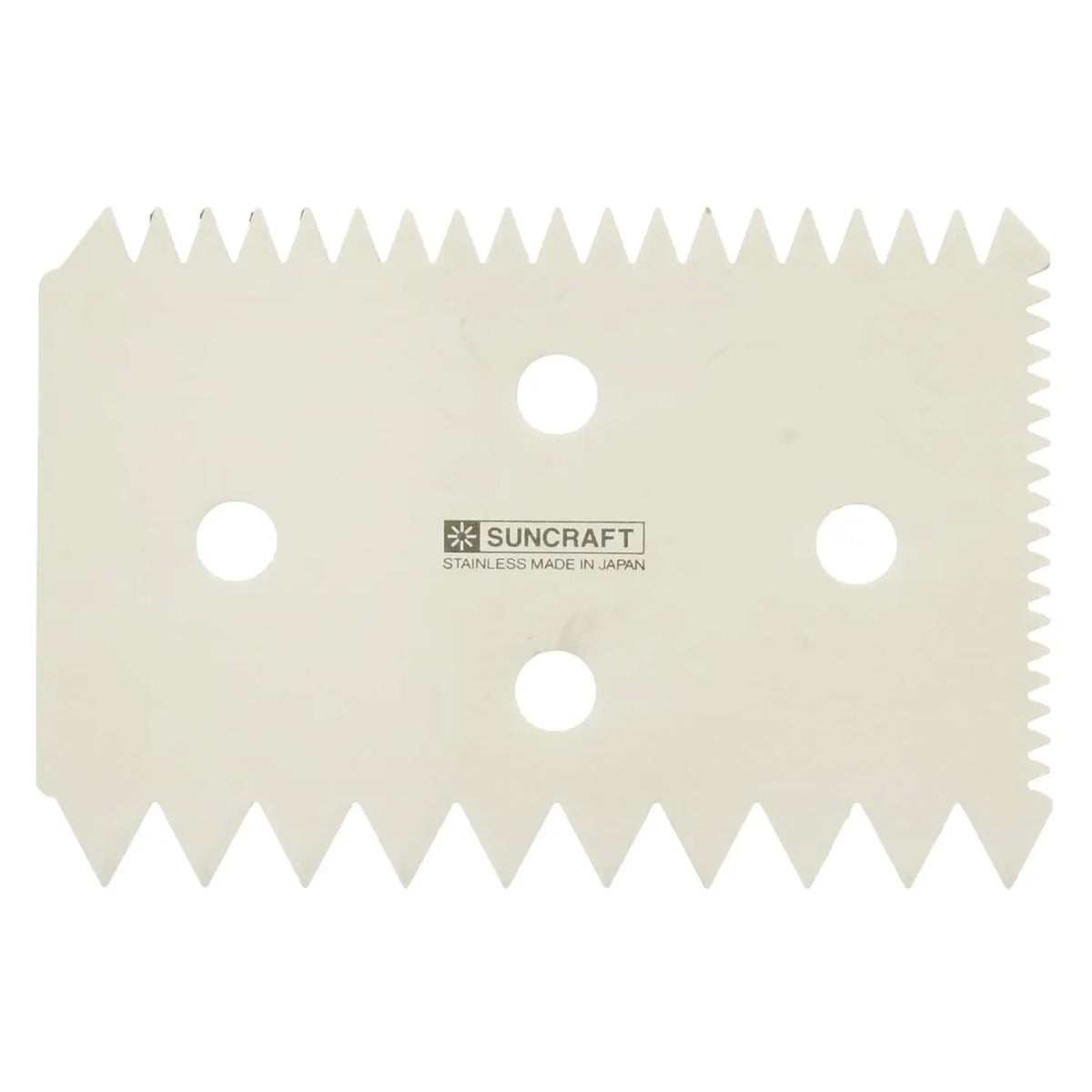 SUNCRAFT Patissiere Stainless Steel Cake Decorating Comb