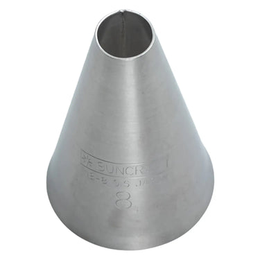 Suncraft Patissiere Stainless Steel Round Piping Tip