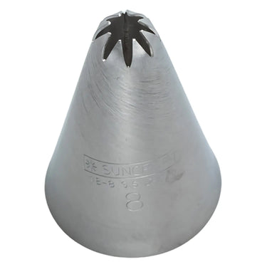 Suncraft Patissiere Stainless Steel Star Piping Tip