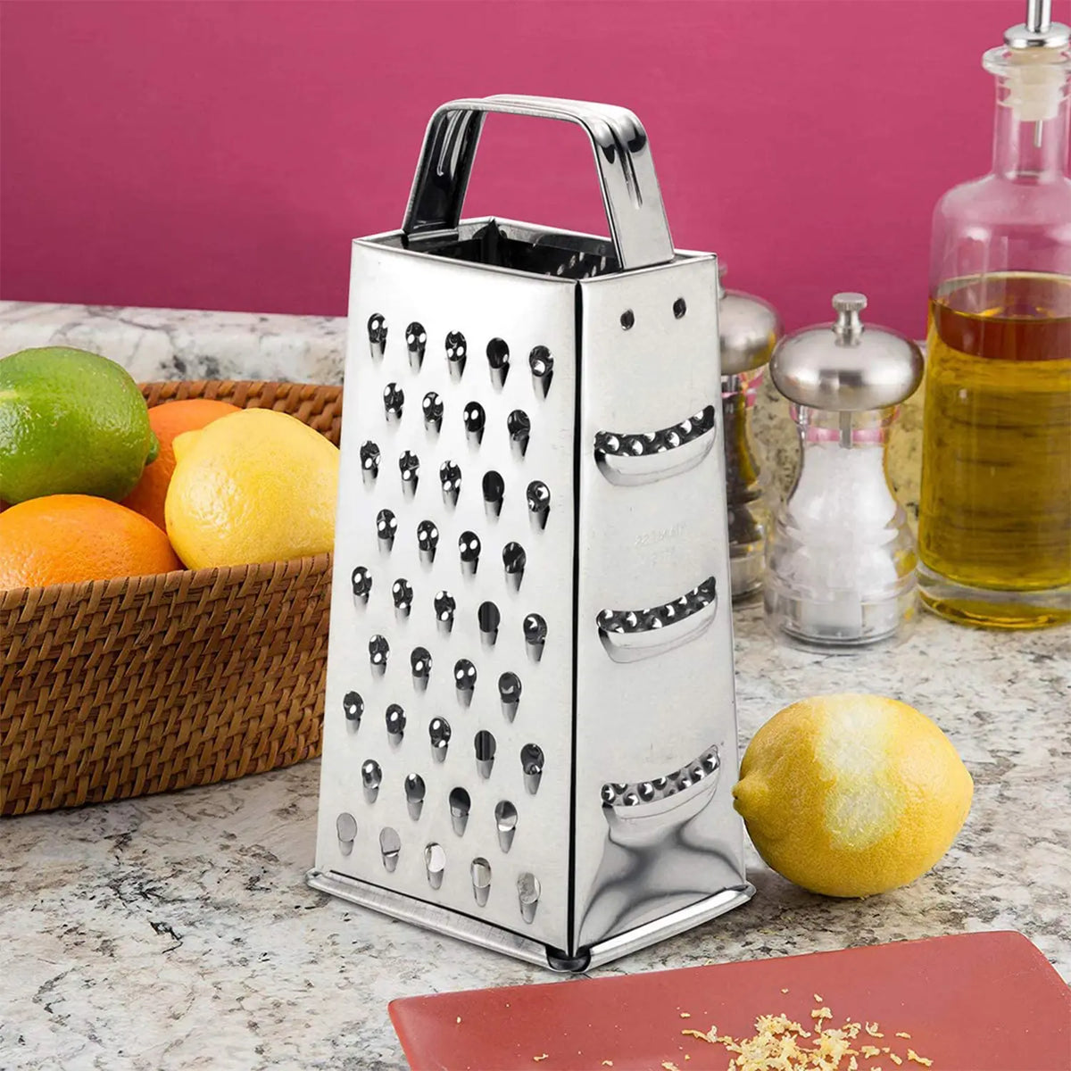 SUNNEX Stainless Steel Four-Sided Cheese Grater